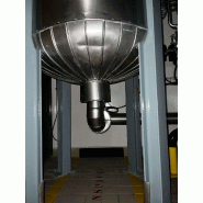 Cuve en acier inoxydable 1 074 litres isolé thermiquement d'occasion - référence : c9612