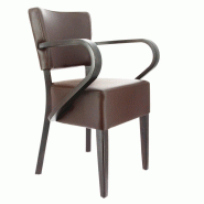 Fauteuil restaurant Amsterdam - MARRON Fauteuil restaurant Amsterdam - MARRON