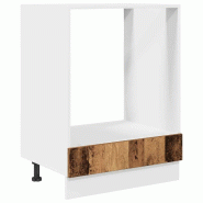 Helloshop26 - Armoire suspendue moderne fonctionnelle 60 x 46 x 81,5 cm grand espace de stockage design contemporain en bois ancien 02_0051968 - Bois