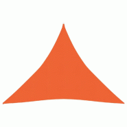 Helloshop26 - Voile toile d'ombrage parasol 160 g/m² PEHD 4 x 4 x 4 m orange 02_0009246 - orange 3000499647769