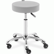 Physa - physa WORCESTER LIGHT GRAY Tabouret de coiffeur Gris clair 54 - 72 cm Tabouret coiffeur Tabouret coiffure - - gris 4062859171962