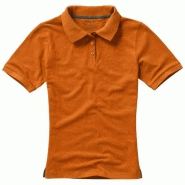 Polo manches courtes pour femme Calgary - 100% coton - 200 g/m² - Col et poignets en tricot plat Polo manches courtes pour femme Calgary - 100% coton - 200 g/m² - Col et poignets en tricot plat