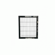Portillon pour grillage clôture rigide anthracite ral7016 largeur 100cm