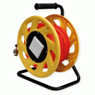 ROLINE Enrouleur de câble RJ-45 Cat.7, fils solides AWG26, connecteurs Cat.6A, orange, 60 m ROLINE Enrouleur de câble RJ-45 Cat.7, fils solides AWG26, connecteurs Cat.6A, orange, 60 m