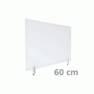 Séparateur de bureau en plexiglass 60 Séparateur de bureau en plexiglass 60