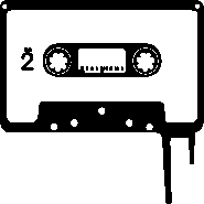 Sticker Cassette nostalgique