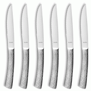Amefa Coffret 6 couteaux à steak Bongo XL - Format XL acier coutellerie - argenté inox 3546698700466