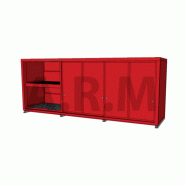 Conteneur isolé - 9 mètres - 2 niveaux pour stockage