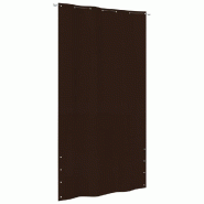 Écran de balcon Marron 140x240 cm Tissu Oxford Modèle Soleil Luminor - 148561