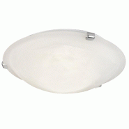 Nordlux Plafonnier luminaire PETRI  Verrerie Blanc H. 30 IP20 -Intérieur - blanc métal 5708839013332