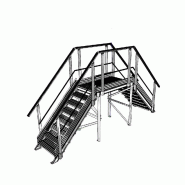 Passerelle sécurisée - acier ou aluminium - différentes configurations disponibles