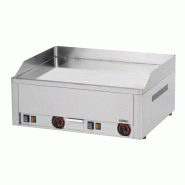 Plaque à snacker chrome lisse 6000 W, 400 V - TRI Plaque à snacker chrome lisse 6000 W, 400 V - TRI