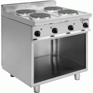 Saro Cuisinière électrique à plan ouvert modèle E7/Cuet4Ba, Dimensions : L 400 X P 700 X H 270 - inox SAR-423-1070 Saro Cuisinière électrique à plan ouvert modèle E7/Cuet4Ba, Dimensions : L 400 X P 700 X H 270 - inox SAR-423-1070