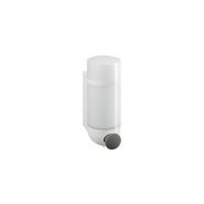 Sensoric - distributeur de savon - hewi - largeur 70 mm, hauteur 208 mm, profondeur 122 mm, diamètre du récipient 75 mm, contenance 500 ml