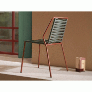 Lot de 4 chaises d'extérieur Philia Pedrali Lot de 4 chaises d'extérieur Philia Pedrali