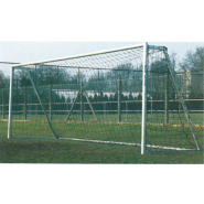Buts Football Sénior Entrainement - Alu poudré blanc ovoïde - Ref : S72019AP Buts Football Sénior Entrainement - Alu poudré blanc ovoïde - Ref : S72019AP