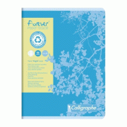 Calligraphe Lot de 10 Cahier Forever 17x22, 96p./48 feuilles 70 g/m² piquées, Séyès - 3210330171036