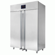 Congélateur inox gn 2/1 2 portes battantes température -10/-22°c vo... - PBMA0032/FN