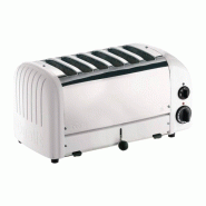 Grille-pain 6 tranches blanc Vario 60146 | Dualit - E975 Grille-pain 6 tranches blanc Vario 60146 | Dualit - E975