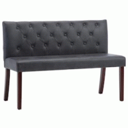 Helloshop26 - Banc banquette 120 cm daim gris 02_0010881 - 3000598282724 Helloshop26 - Banc banquette 120 cm daim gris 02_0010881 - 3000598282724