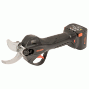Pack sécateur électrique Bahco BCL25iB avec perche télescopique BCL25TP - extensible à 2m20 - coupe jusqu'à 37 mm - 3 batteries incluses