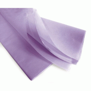 Papier de soie lilas 17g/m² 50x75cm - par 240 feuilles