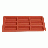 Plaque de 9 moules à gâteau en silicone - VOGUE - 5050984805097