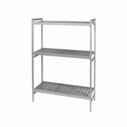 Rayonnage modulaire en polymère 6611 Fermostock – Longueur 957 mm – FERMOD- 3 niveaux-profondeur 560 mm - 3617800123845