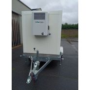 Remorque frigorifique positive simple essieu freinée 750 kg ou 1000 kg - ARTHUR 1 Remorque frigorifique positive simple essieu freinée 750 kg ou 1000 kg - ARTHUR 1