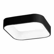 ROSSINI ILLUMINAZIONE Chopin - Plafonnier Led Carré 48W 3300Lm 3000K Ip20 En Métal Noir - Groupe Rossini - Plafonnier Au Design Minimal Et Élégant