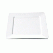 Assiette plate mélamine 26 x 26 cm lot de 12 - Was Germany - matière synthétique 4044925022989