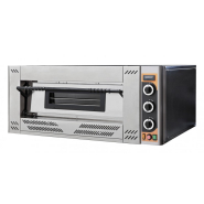 Four à pizza gaz Prismafood 4 pizzas Ø 35 cm - GXL 4 - Fiabilité italienne et cuisson optimale_0