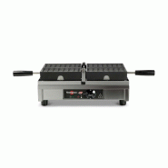 Gaufrier électrique professionnel basculement gauche - droite 4 x 7... - PWECAHAAO
