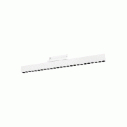 Gea Luce Barrette De Rail Antiéblouissante 48V Gfa 24W Led 3000K, Structure En Aluminium Blanc À Rotation Réglable, Cri >90, Ip20 - Gealuce - blanc