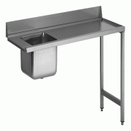 ITALCONCEPT L2G Table D'Entree Lv Adossee + Plage, 830 x 1600 x 780mm - 3616350061652