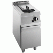 KBS Gastrotechnik KBS Friteuse à gaz 1 cuve 10 litres 10kW 400x730x900 mm soubassement fermé - 4059395096880