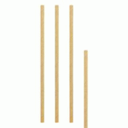 Pailles papier kraft Ø 6 x 200 mm (5000 unités) - marron papier 3700550103332 Pailles papier kraft Ø 6 x 200 mm (5000 unités) - marron papier 3700550103332