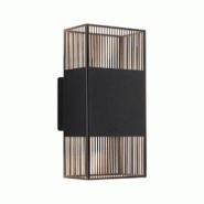 Paulmann Applique LED Tharin IP44 3000K 120x104mm 2x3,7W Noir 71251 - noir inox 71251 Paulmann Applique LED Tharin IP44 3000K 120x104mm 2x3,7W Noir 71251 - noir inox 71251