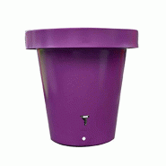 PLAST'UP ROTOMOULAGE Carré de plantation récupérateur d'eau de pluie mural lluvia 420l - VIOLET - violet 0036336945593