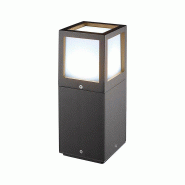 ROSSINI ILLUMINAZIONE Lampadaire LED Oliver Bollard Anthracite 15W IP65 3000K 26cm - Groupe Rossini, éclairage de jardin design en aluminium moulé s