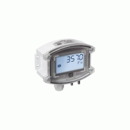 Sespresmareg7111-u/w-lcd - pressostat et transmetteur de pression différentielle d'air avec afficheur numérique - s+s regeltechnik