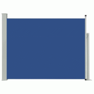 VidaXL Auvent latéral rétractable de patio 140x500 cm Bleu Modèle Ventura Urban - bleu 48396