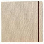 Clairefontaine Carnet de voyage Goldline de 30 feuilles de papier dessin à grain, 180 g/m², A4 paysage - beige 96107C