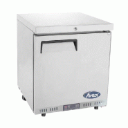 Comptoir compact négatif Green 145 litres -18°C/-22°C - Atosa - 1 porte - inox - R600a Comptoir compact négatif Green 145 litres -18°C/-22°C - Atosa - 1 porte - inox - R600a