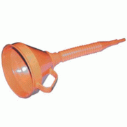 Entonnoir plastique - 160 mm diamètre - bec flexible avec filtre - NeedGarden