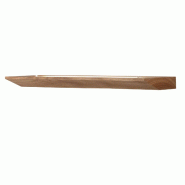 Fabas Luce Applique Murale Linus 3663-26-215 En Métal Et Bois Naturel Avec Led Intégrée De 27 W, Température De Couleur De 3 000 K, Finition Chên