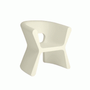 Fauteuil design in & out PAL - crème