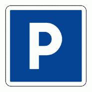 Panneau C1a - Parc de stationnement