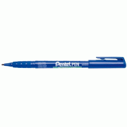 Pentel marqueur permanent GREEN-LABEL NMS50, bleu, tracé: 1 mm - 3474370550026