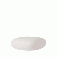 Pouf in & out Chubby Low - blanc